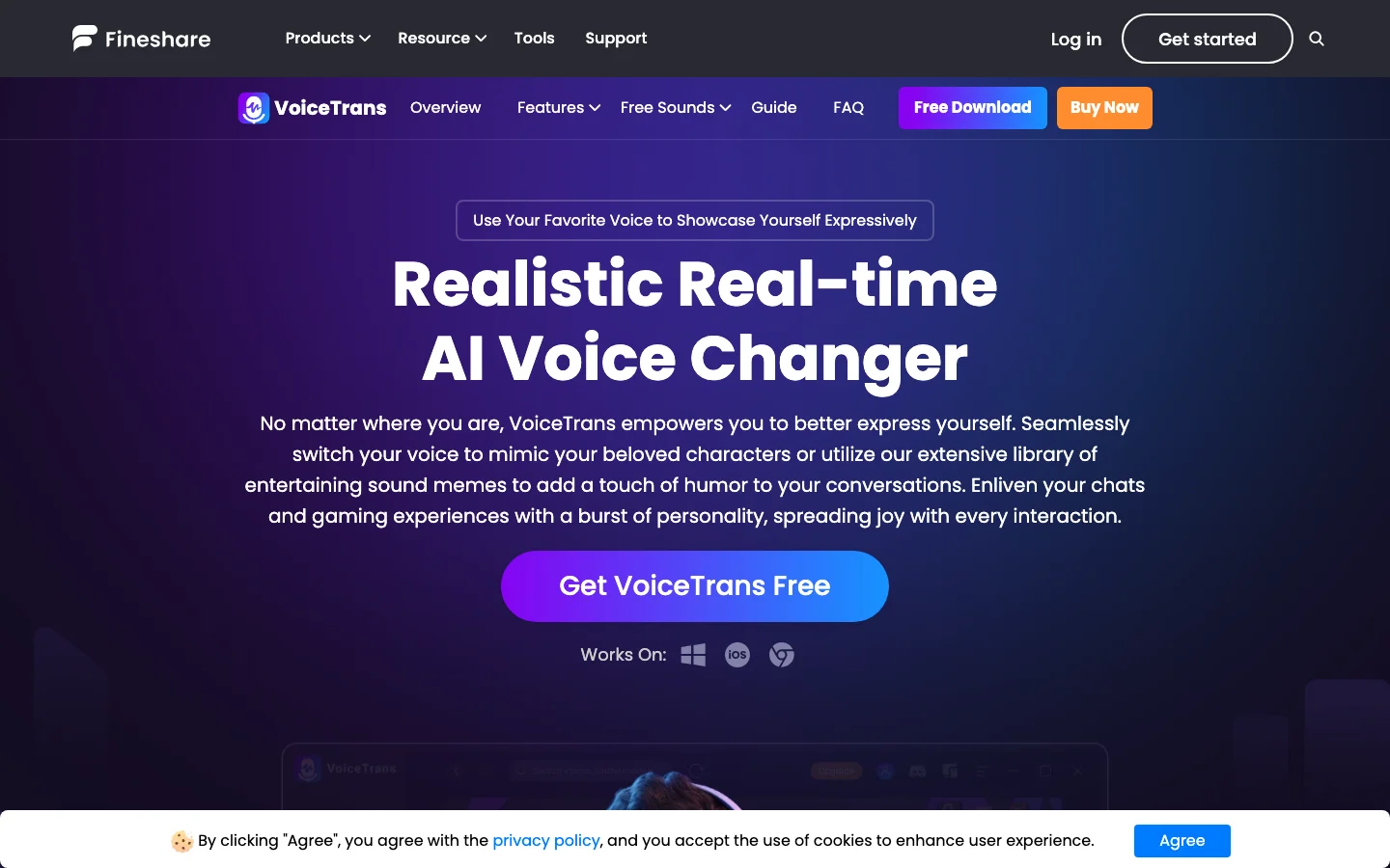 VoiceTrans hero image
