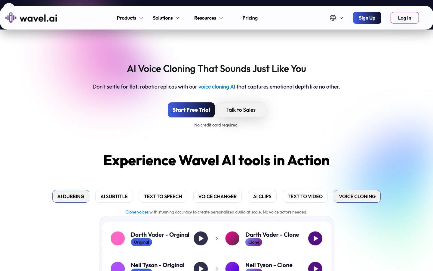 Wavel hero image